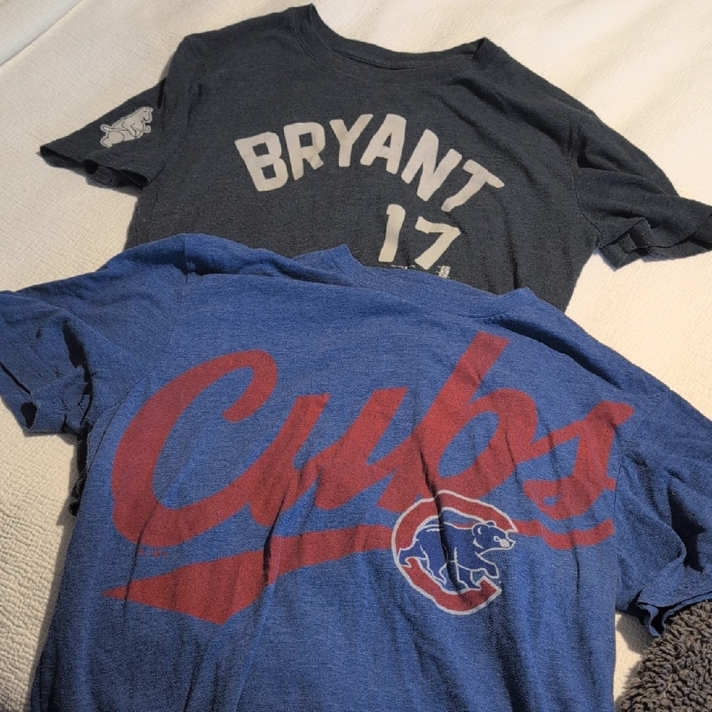 Cubs Kids Blue Graphic T-Shirt